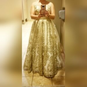 Gold Ball Gown